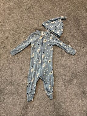 Hanna Andersson Snoopy HannahSoft PJs & Hat - 12-18 months